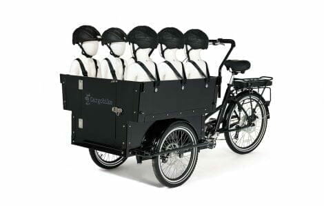 Alternative view of Cargobike Kindergarden Electric Lådcykel