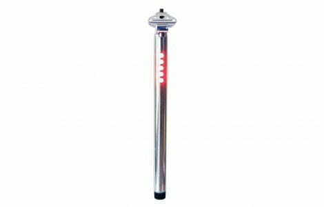 Sadelstolpe Led Lightskin Silver