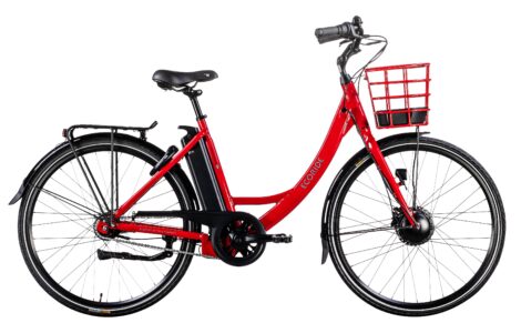 Ecoride Ambassador AXS H-Front 7-vxl Röd Dam 2023