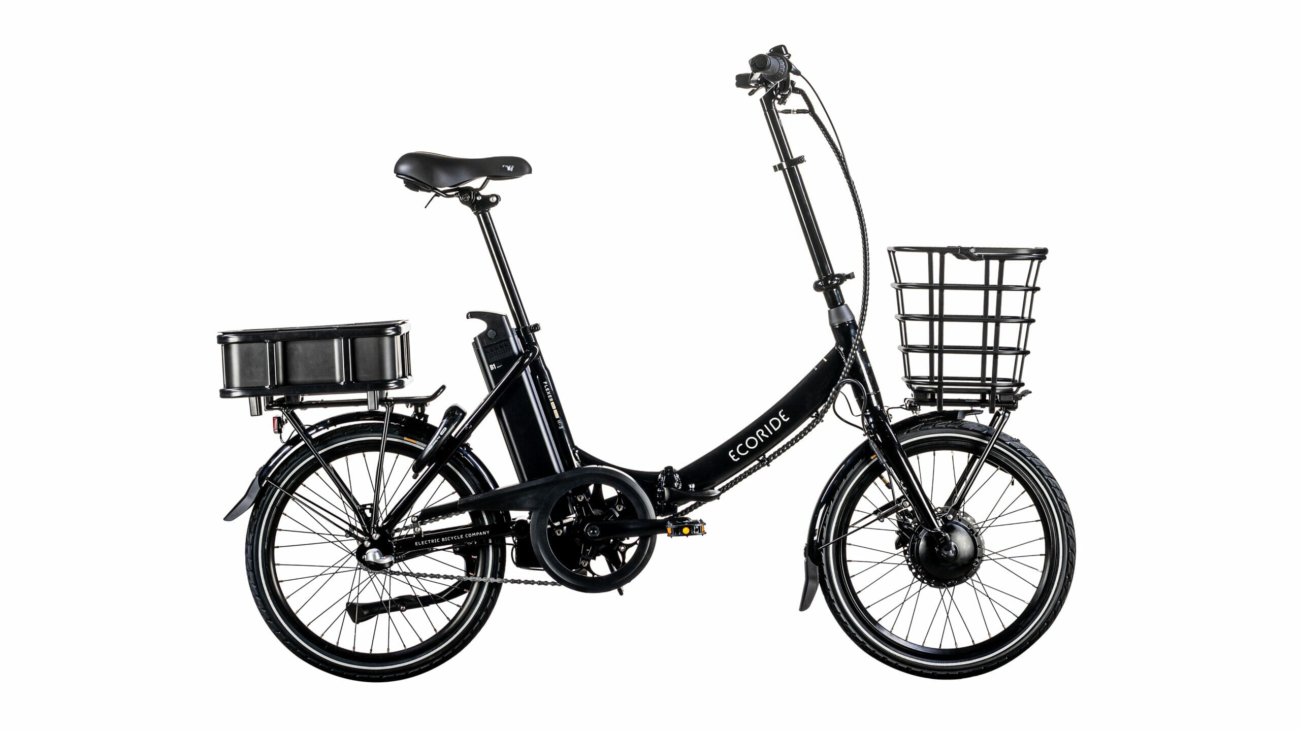 Ecoride Flexer AXS FOLD H3-Front 3-vxl Svart 20'' Dam 2023 - Bild 6