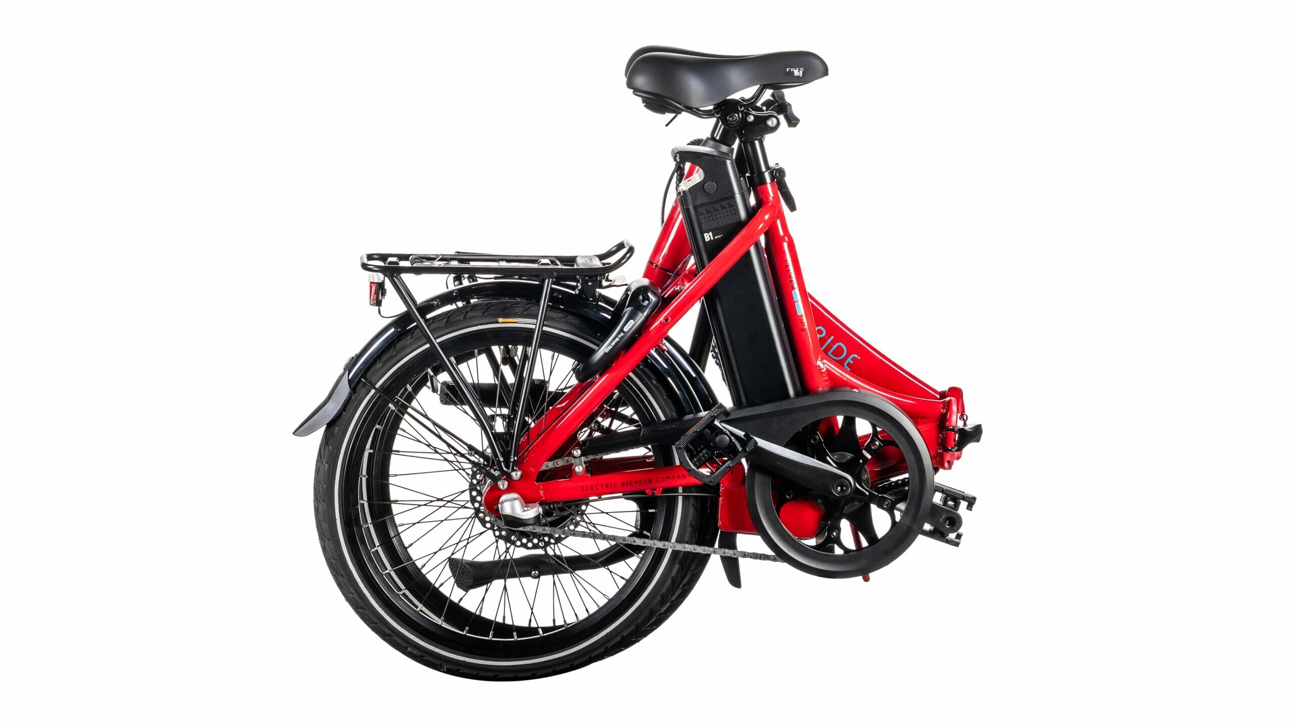 Ecoride Flexer AXS FOLD H3-Front 3-vxl Röd 20'' Dam 2023 - Bild 4