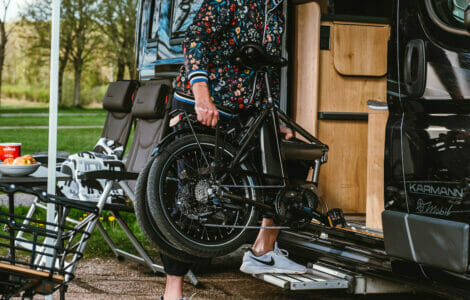 Alternative view of Ecoride Flexer AXS FOLD H3-Front 3-vxl Svart 20'' Dam 2023
