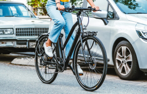 Alternative view of Ecoride Tripper AXS H9-Rear 9-vxl Svart Dam 2023