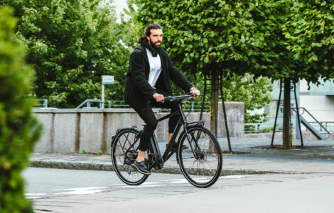 Alternative view of Ecoride Tripper HS H9-Rear Svart Herr 2023