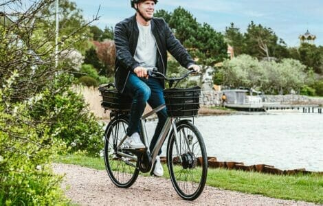 Alternative view of Ecoride Ambassador HS H8-Front 7-vxl Silver Herr 2023