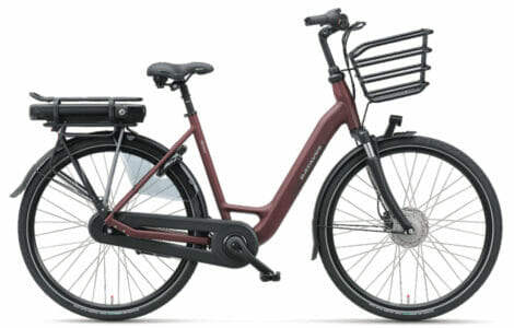 Batavus Torino LX E-Go Dam 400Wh Burgundy Red 2023