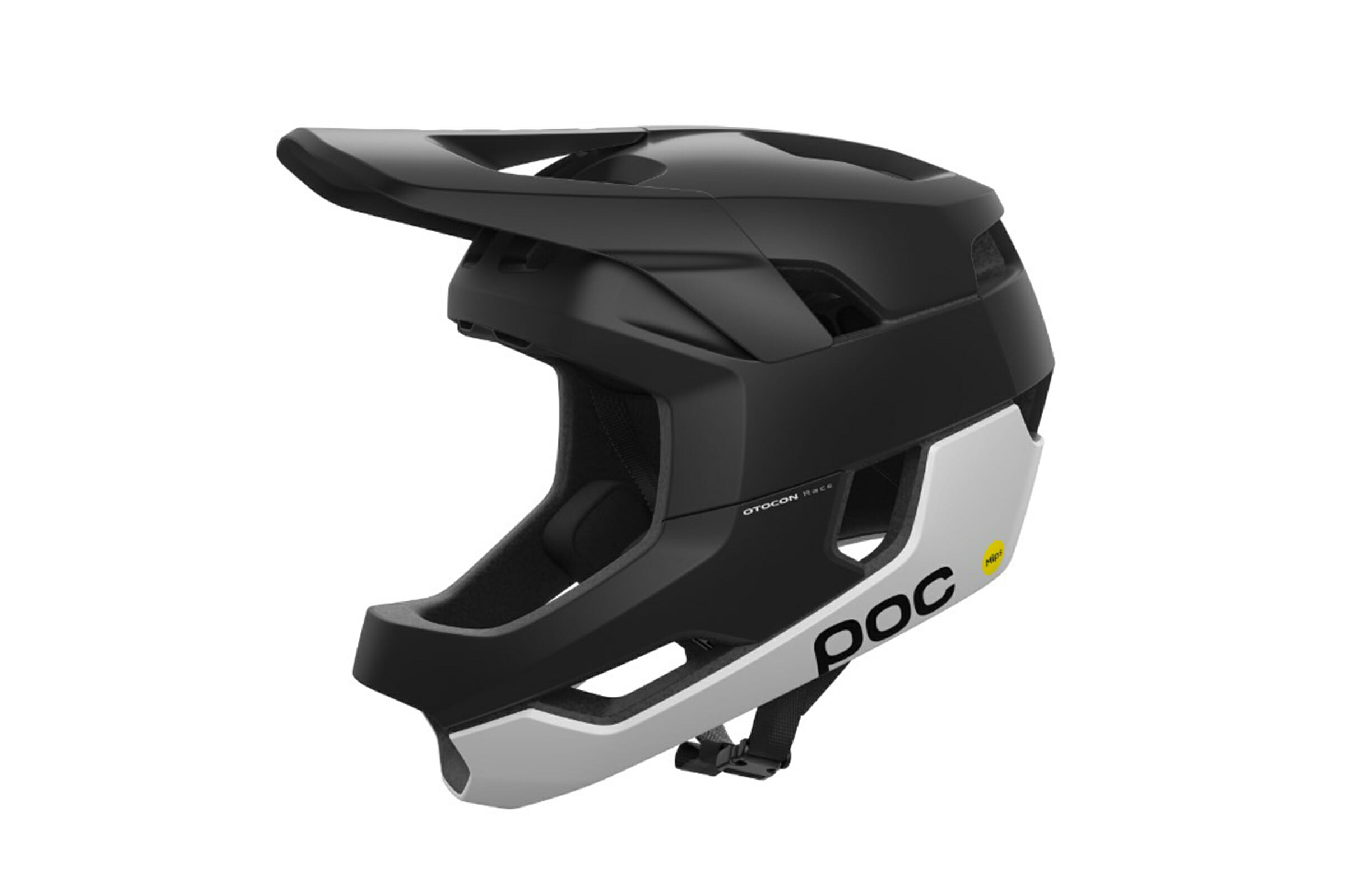 Poc Hjälm Otocon Race Mips Black/White Matt