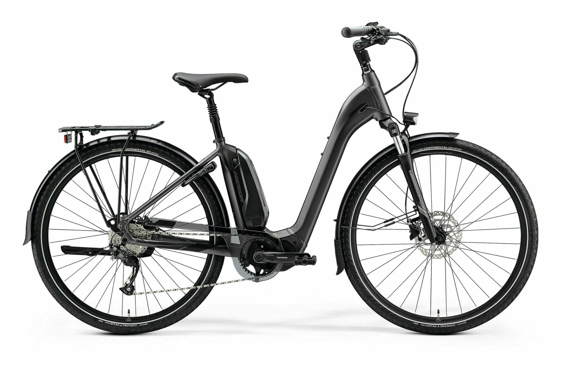 Merida eSpresso City 300 SE EQ (504 Wh) Silver/Black 2023