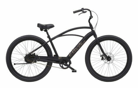Electra Cruiser Go! Matte Black Sand