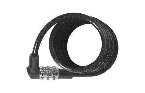 Abus Spirallås Kod 3506C/120 Black