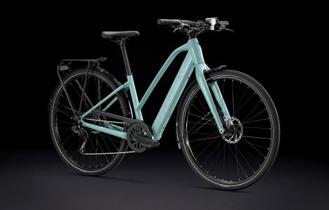 Alternative view of Trek FX+ 2 Stagger Blue Sage 252Wh