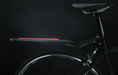 Alternative view of Topeak DeFender Iglow bakskärm 28" Svart