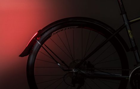Alternative view of Topeak DeFender Iglow TX bakskärm 28" Svart