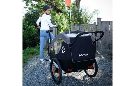 Alternative view of Hamax Traveller Cykelvagn Svart