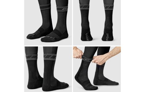 Alternative view of GripGrab Merino Winter Strumpor Svart