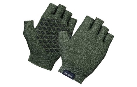 GripGrab Freedom Knitted Short Finger Cycling Handskar Olive