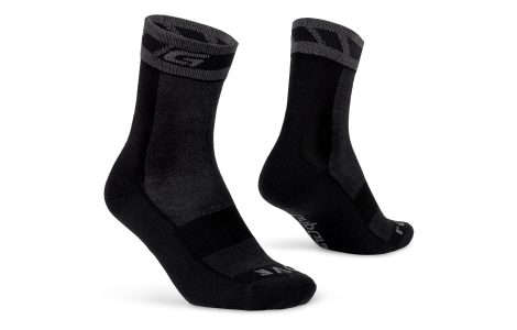 GripGrab Merino Winter Strumpor Svart