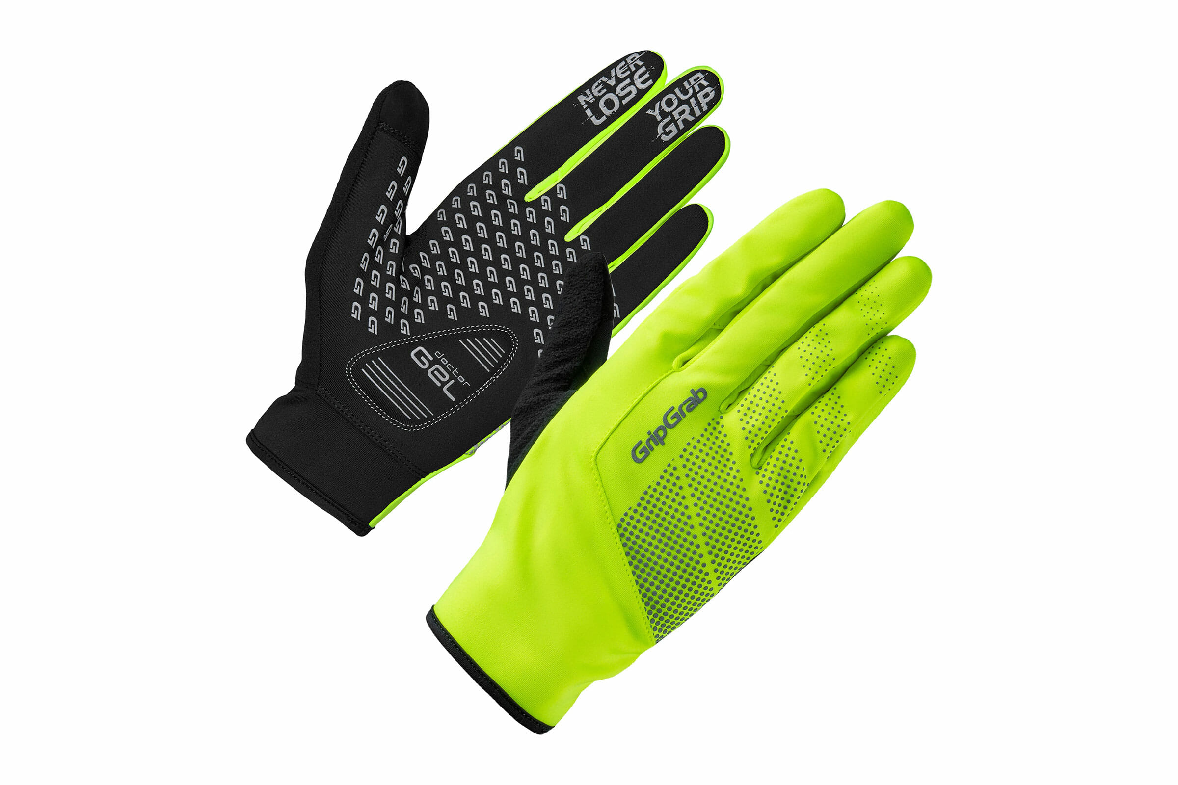 GripGrab Ride Windproof Midseason Handskar Hi-Vis Gul