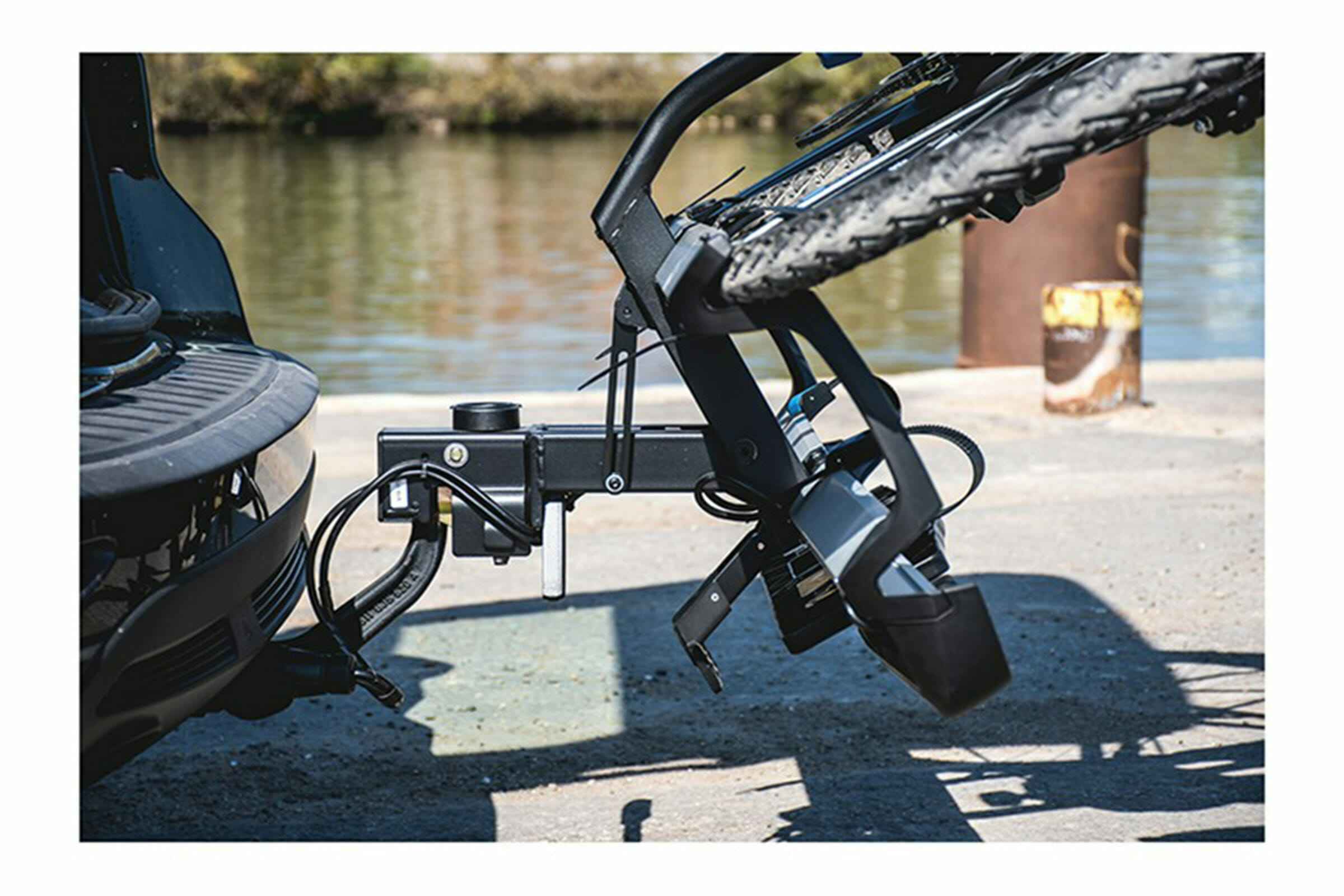 Xlc Cykelhållare Azura Xtra Led, 2 cyklar, Tiltbar - Bild 5