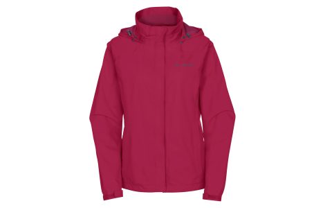 Vaude Dam Escape Bike Light Jacket Crimson Red