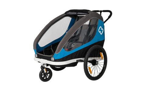 Alternative view of Hamax Traveller Cykelvagn Blå/Grå