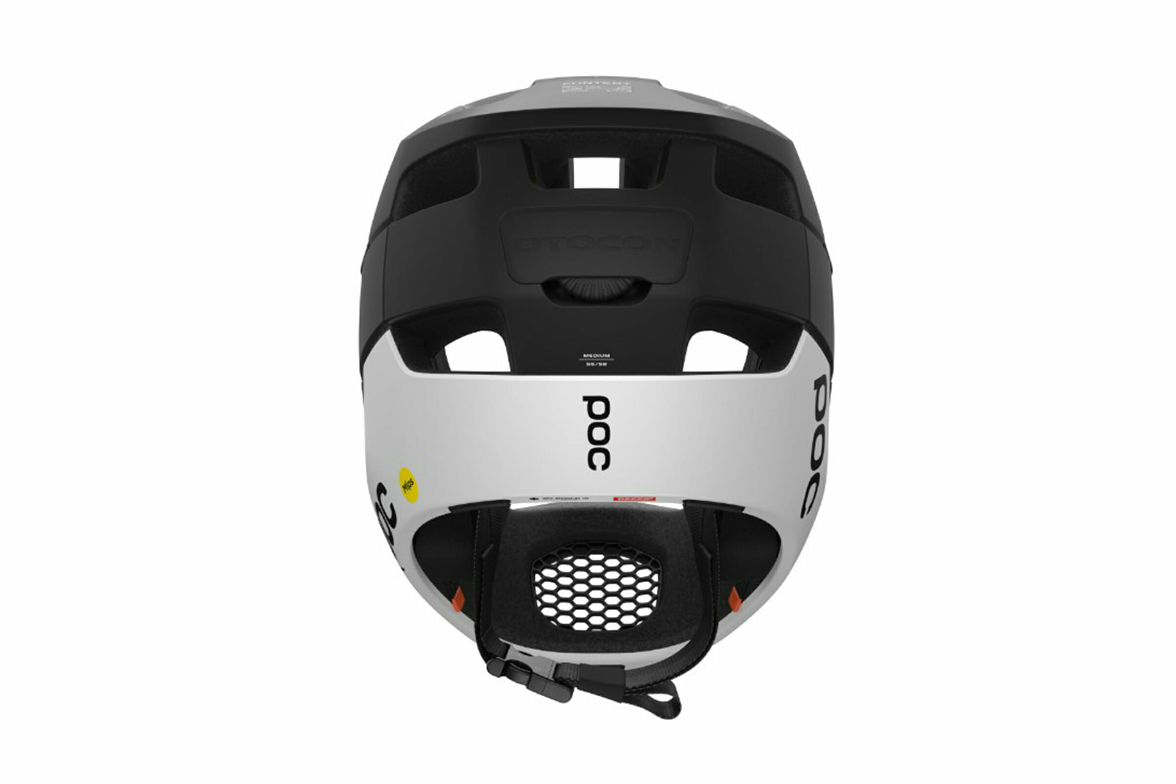 Poc Hjälm Otocon Race Mips Black/White Matt - Bild 3