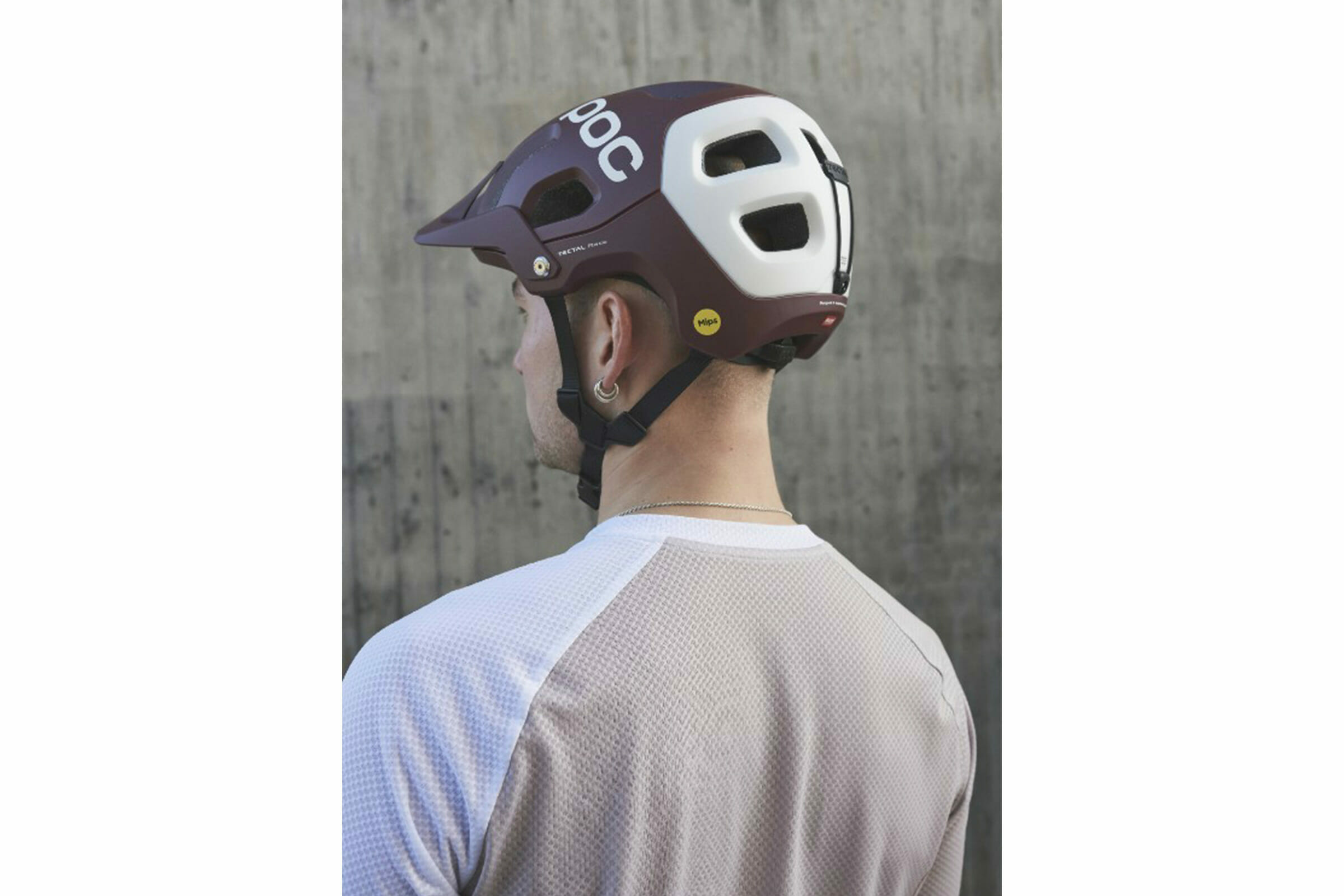 Poc Hjälm Tectal Race Mips Red/White Matt - Bild 6