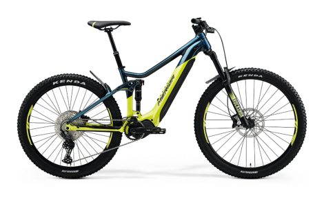 Merida eOne-Sixty 500 630Wh Blå/Grön 2023