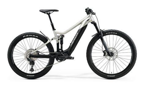 Merida eOne-Sixty 500 630Wh Silver/Svart 2023