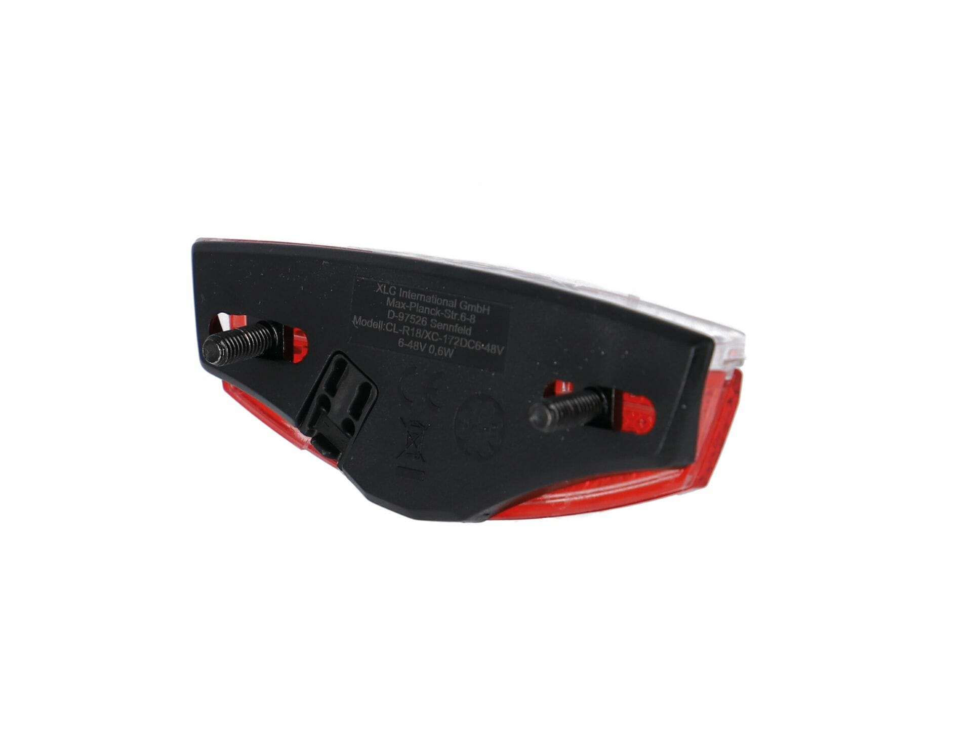 XLC Baklampa CL-R18 Dynamo/eBike, pakethållarfäste - Bild 2