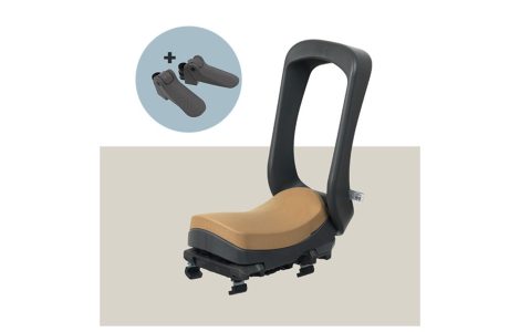 Urban Iki Junior Barnsits för Pakethållare Svart/brun