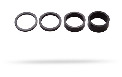 Pro Spacerset 1-1/8" kolfiber 3/5/10/15mm