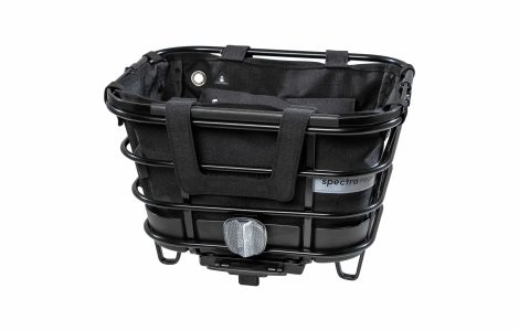 Spectra Cykelkorg Bak CarryOn Midi Svart