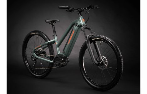 Alternative view of Haibike AllTrack Youth 500Wh Olive/Orange