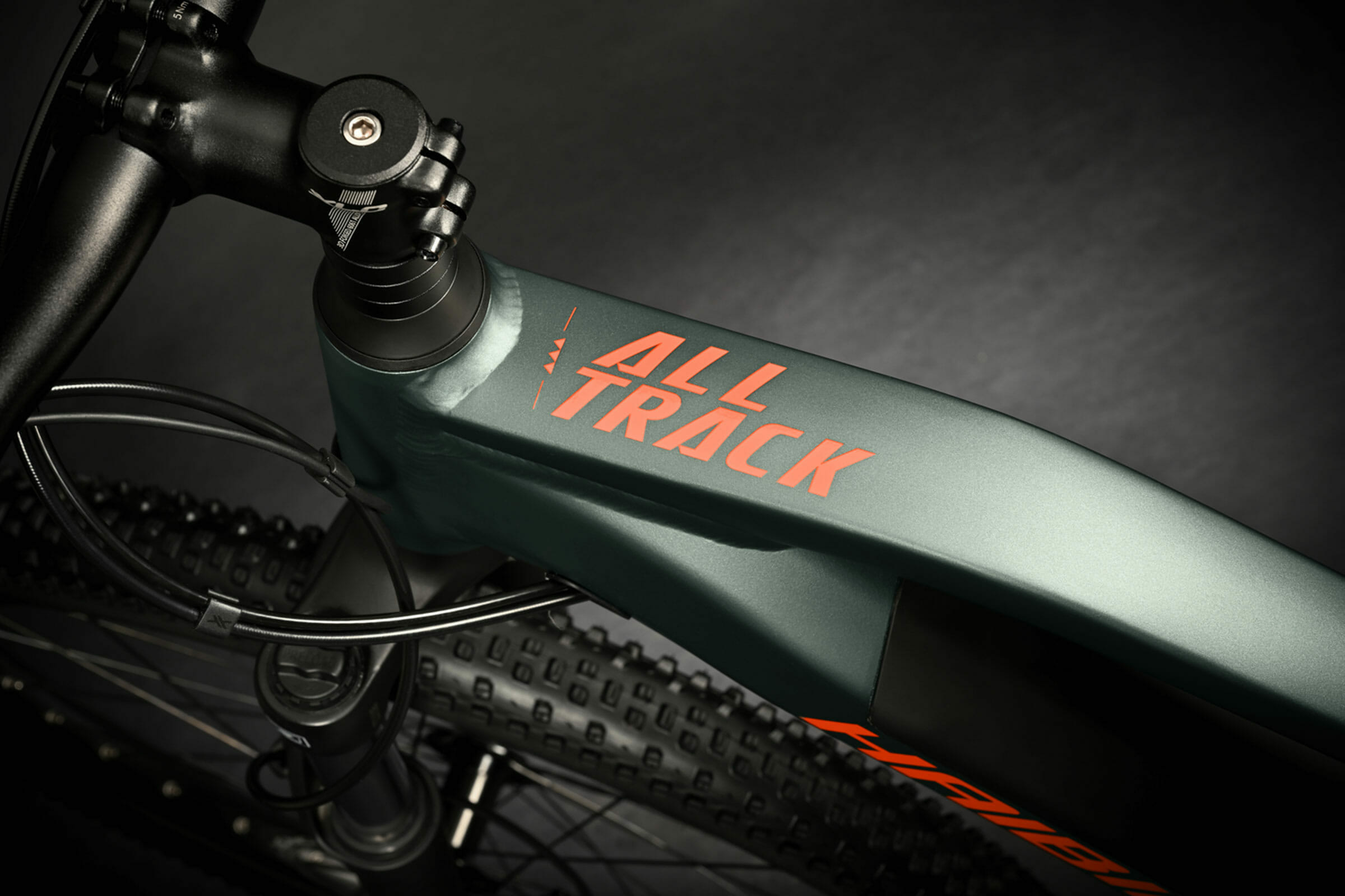 Haibike AllTrack Youth 500Wh Olive/Orange - Bild 3