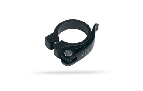 Pro Sadelstolpsklämma med snabbkoppling D:34,9mm svart