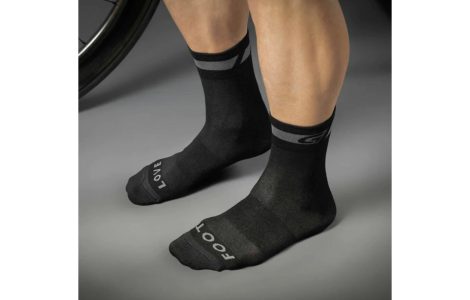 Alternative view of GripGrab Merino Regular Cut Socks 3-pack Black